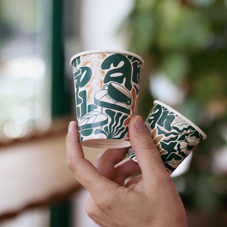 Copos de plástico personalizados